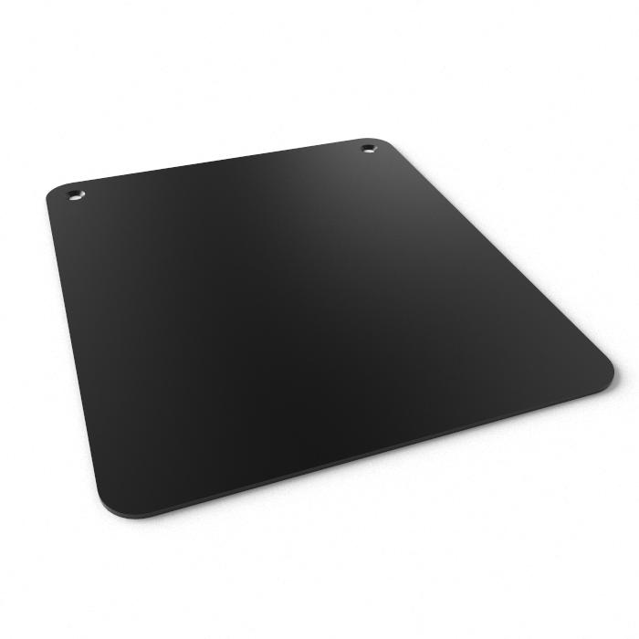 Mousepad 320x270 3mm steel black